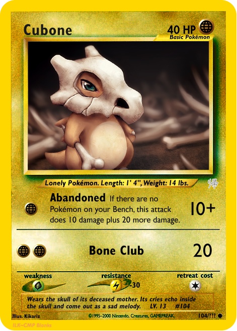 Cubone Coloring Page 98