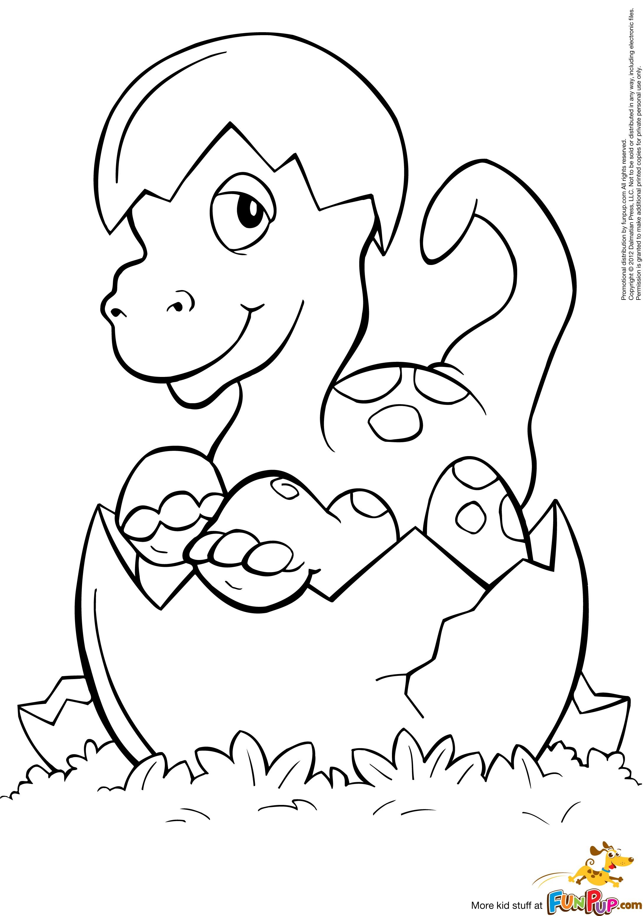 Free Coloring Pages Dinosaurs 32