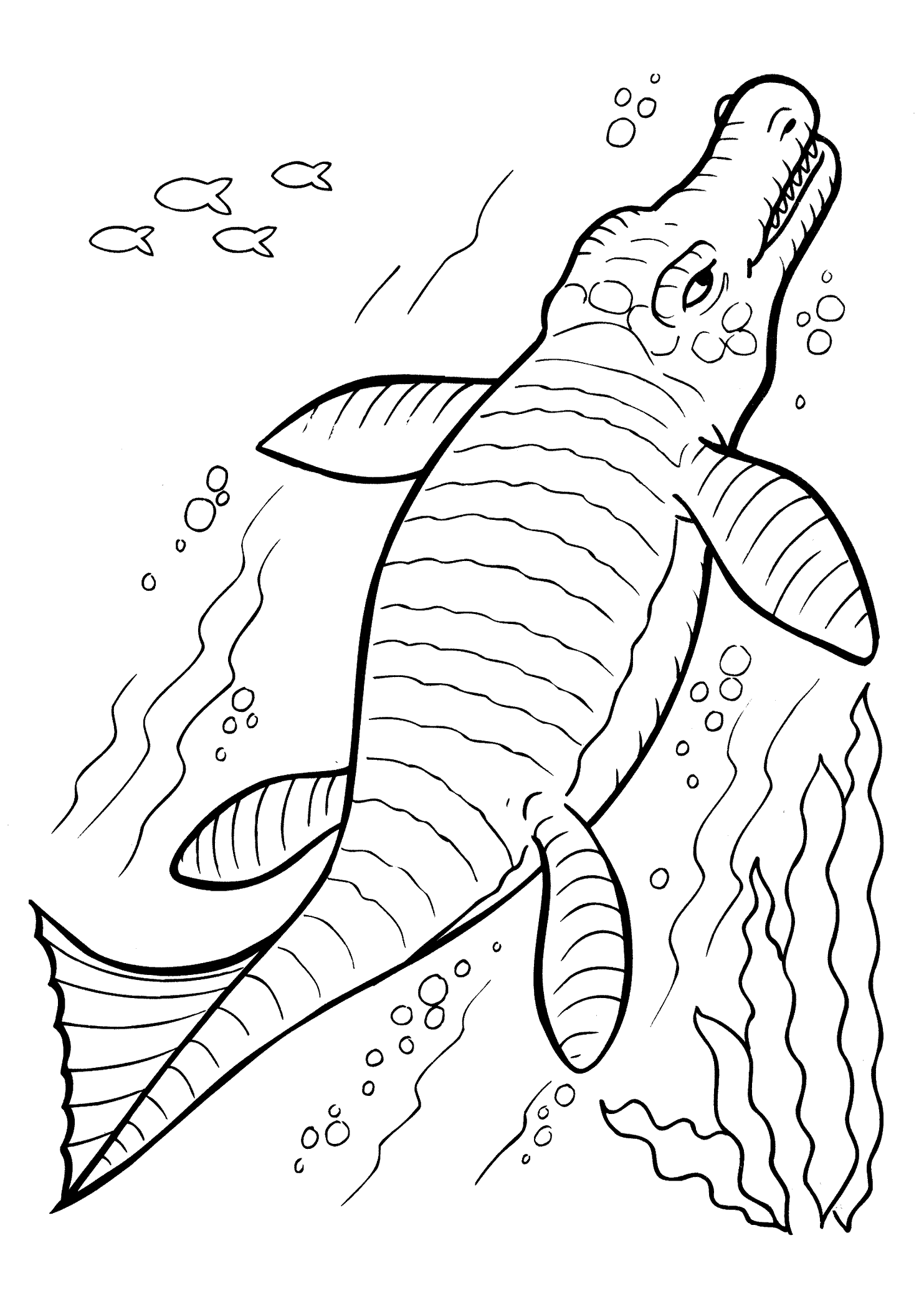 Free Coloring Pages Dinosaurs 39