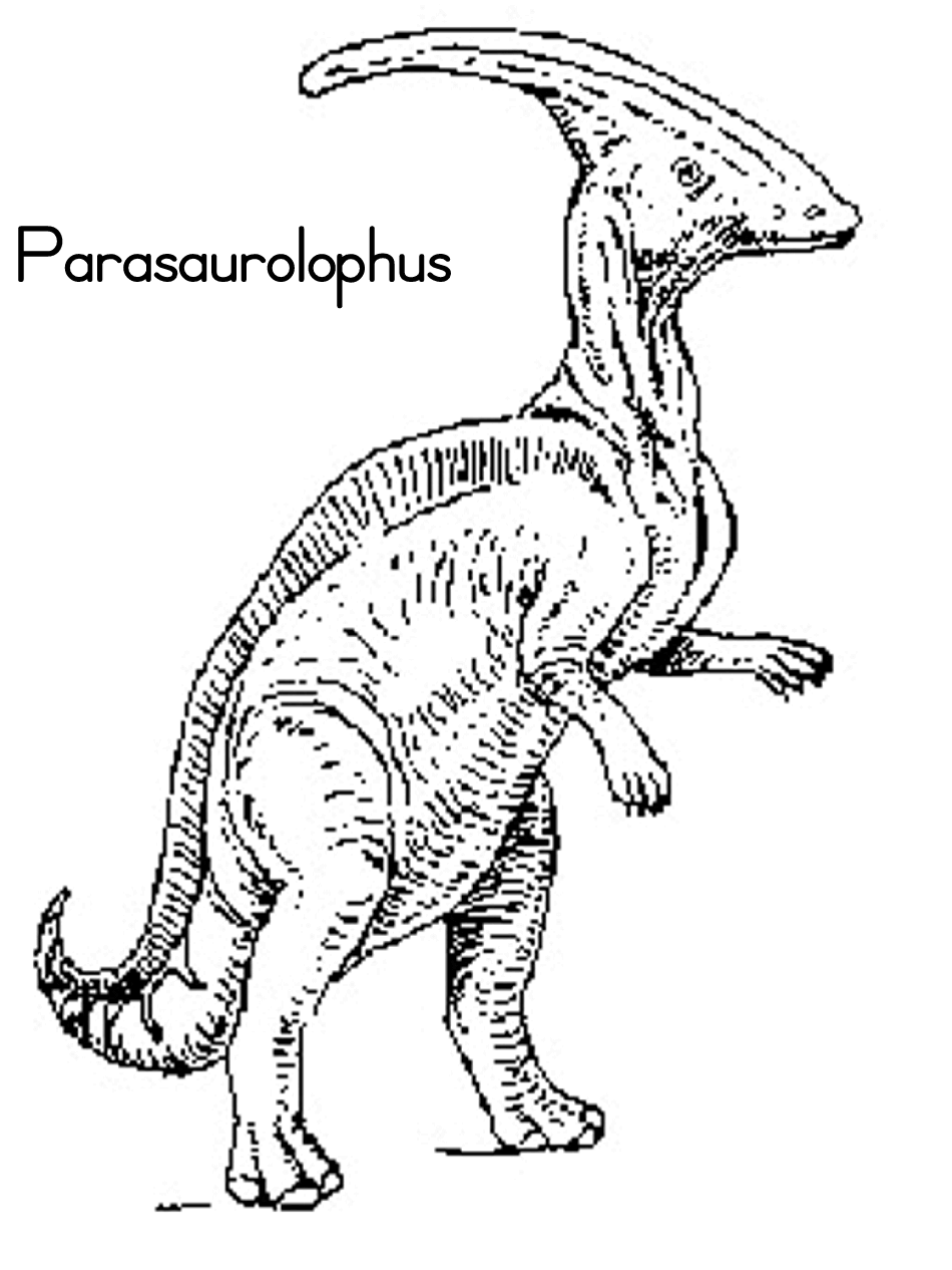 Free Coloring Pages Dinosaurs 46