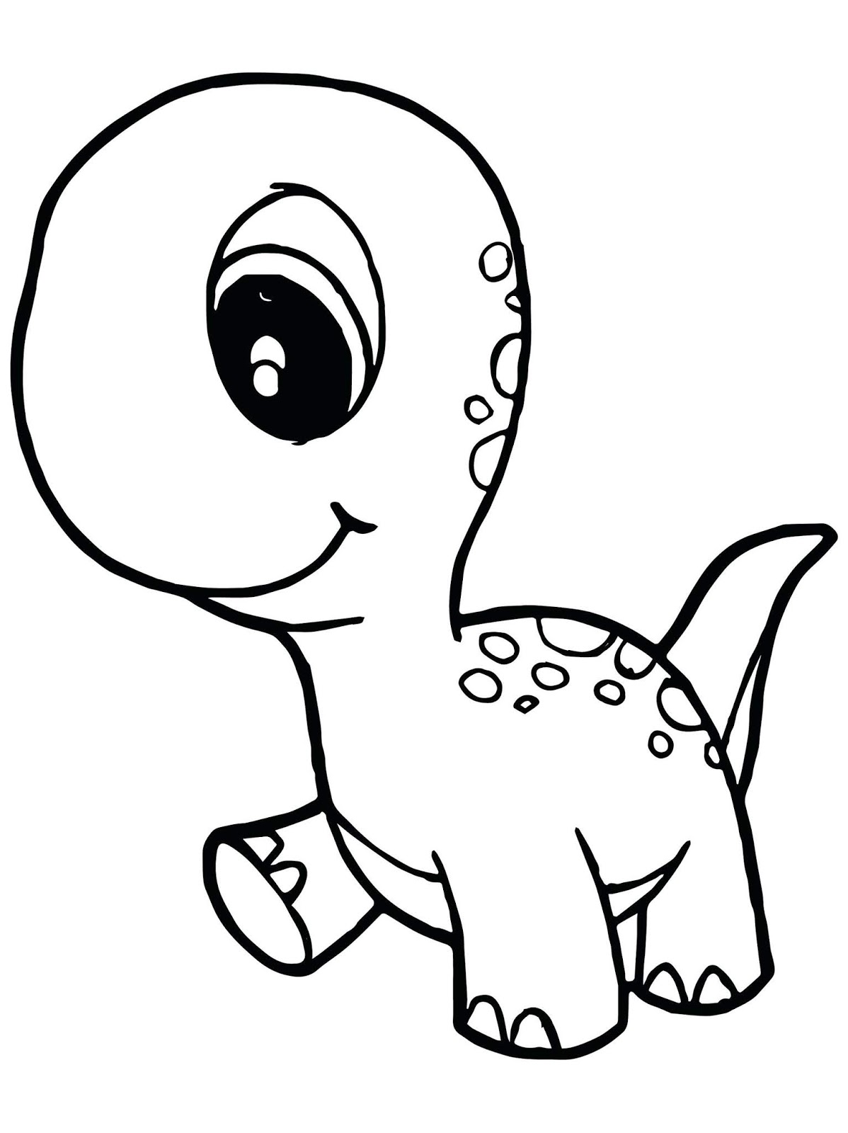 Free Coloring Pages Dinosaurs 5