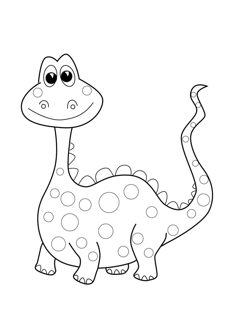 Free Coloring Pages Dinosaurs 52