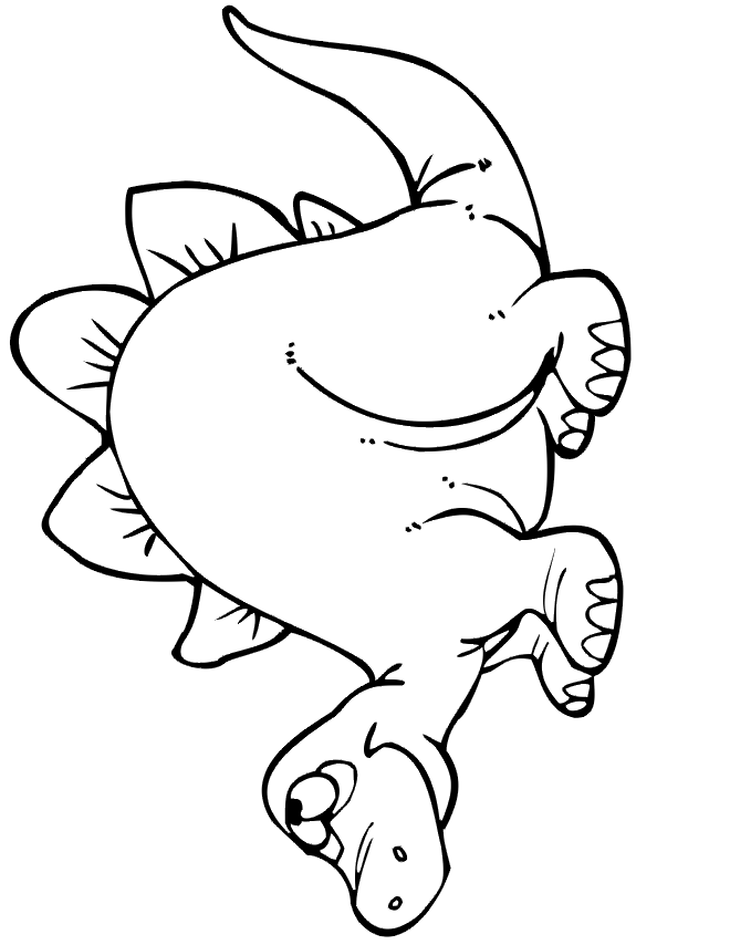 Free Coloring Pages Dinosaurs 57