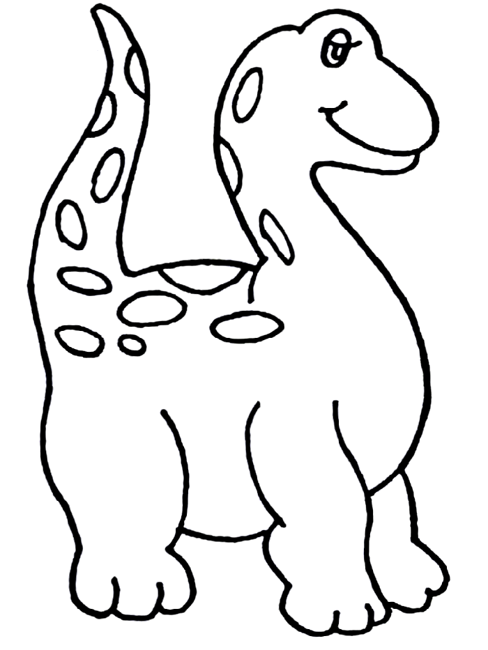 Free Coloring Pages Dinosaurs 78