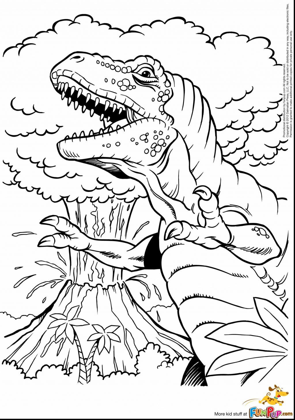 Free Coloring Pages Dinosaurs 84