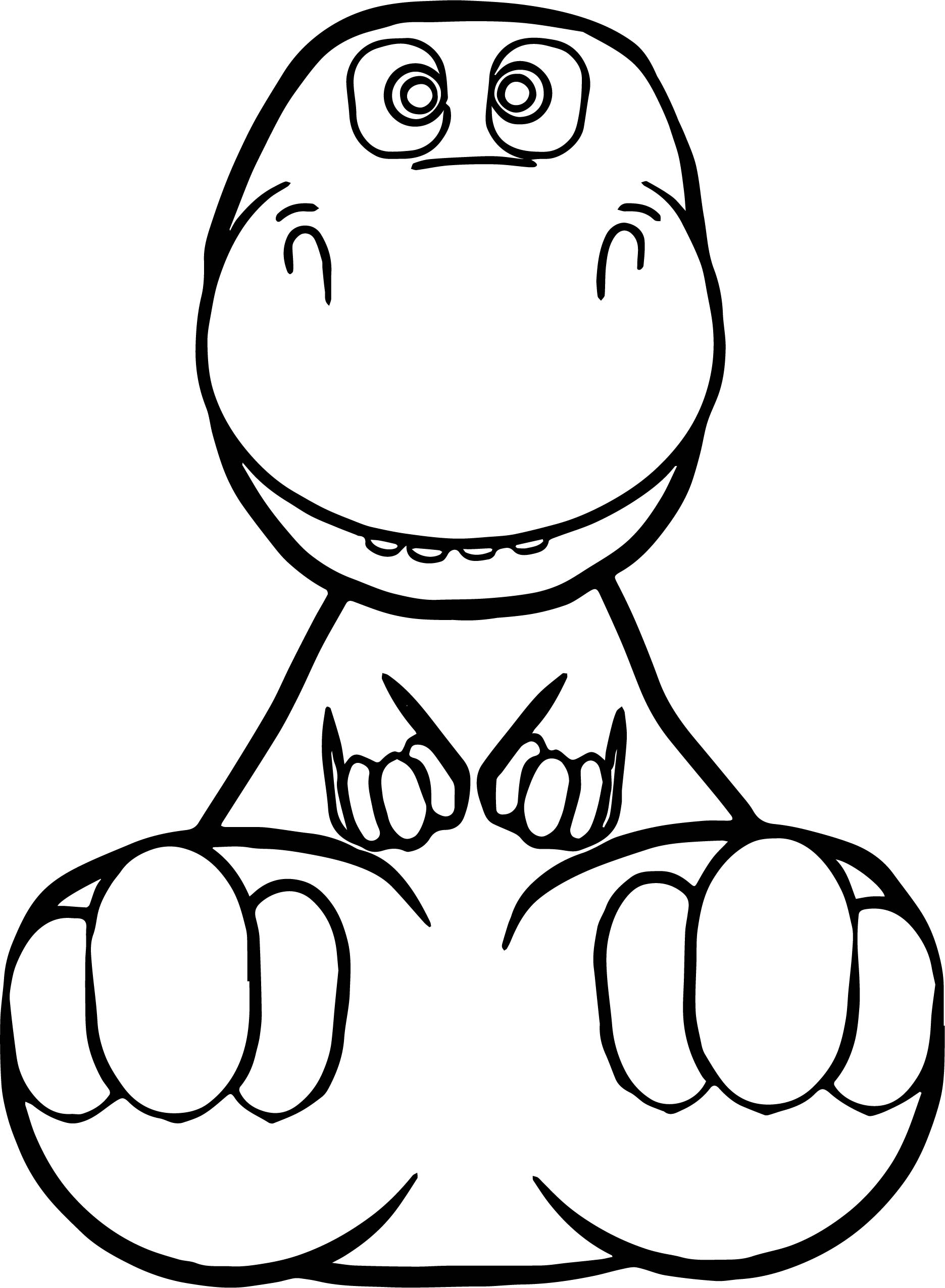 Free Coloring Pages Dinosaurs 89