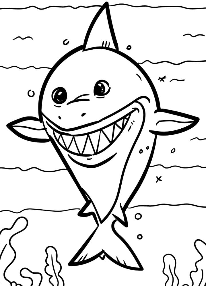 Megalodon Coloring Sheet 29