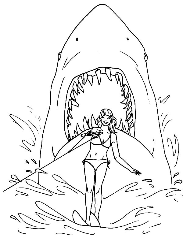 Megalodon Coloring Sheet 54