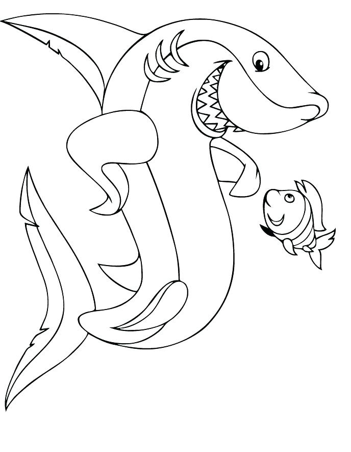 Megalodon Coloring Sheet 90