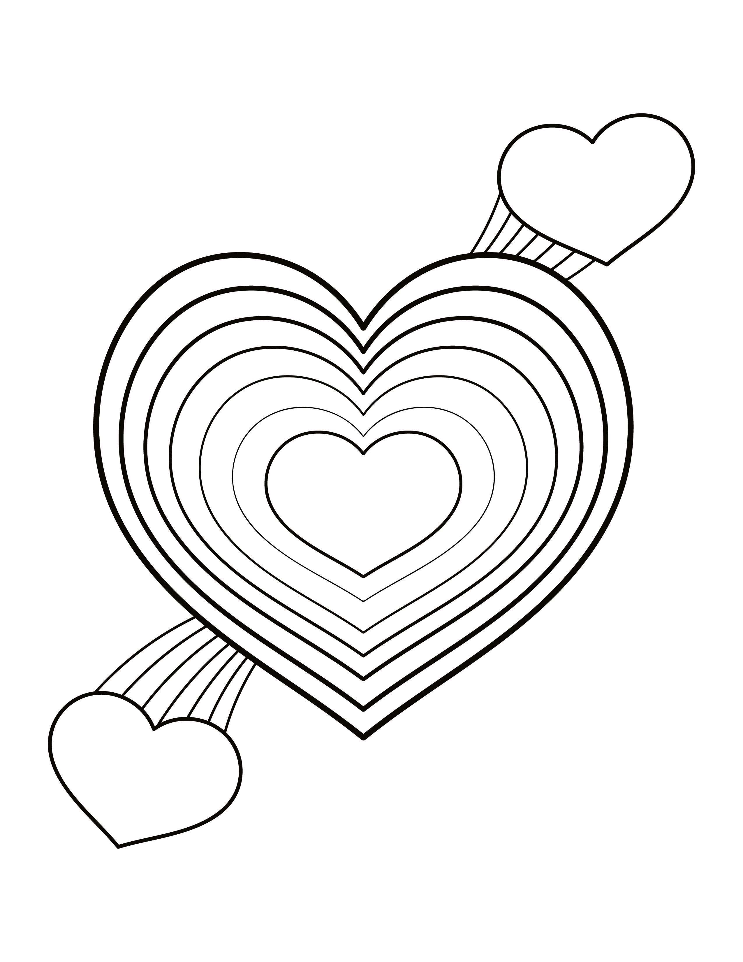 Rainbow Coloring Page For Adults 22