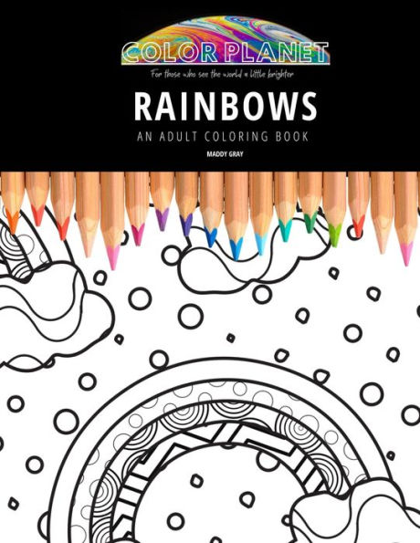 Rainbow Coloring Page For Adults 25