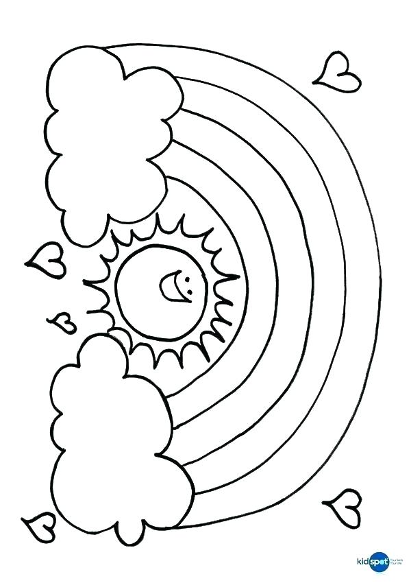 Rainbow Coloring Page For Adults 57