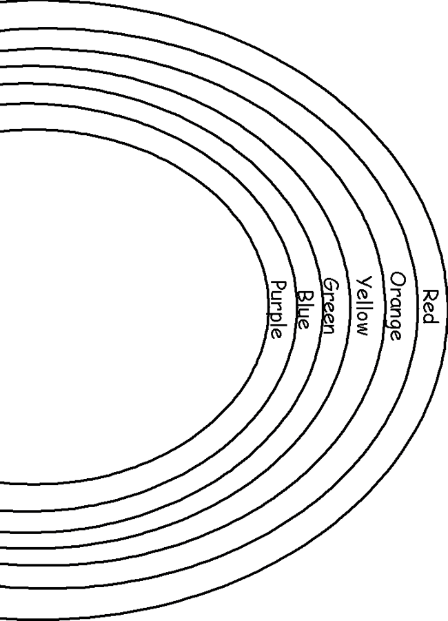 Rainbow Coloring Page For Adults 64