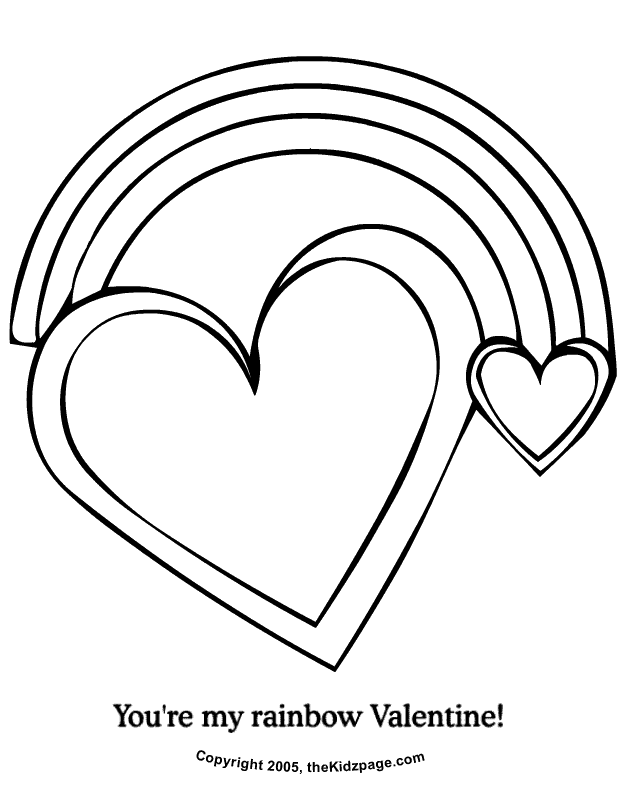 Rainbow Coloring Page For Adults 82