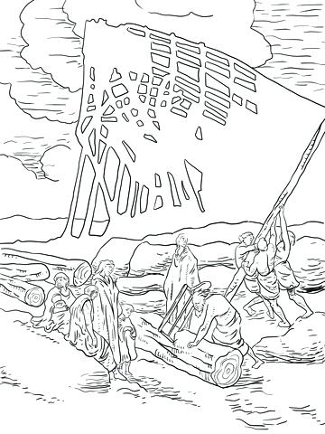 Rainbow Coloring Page For Adults 9