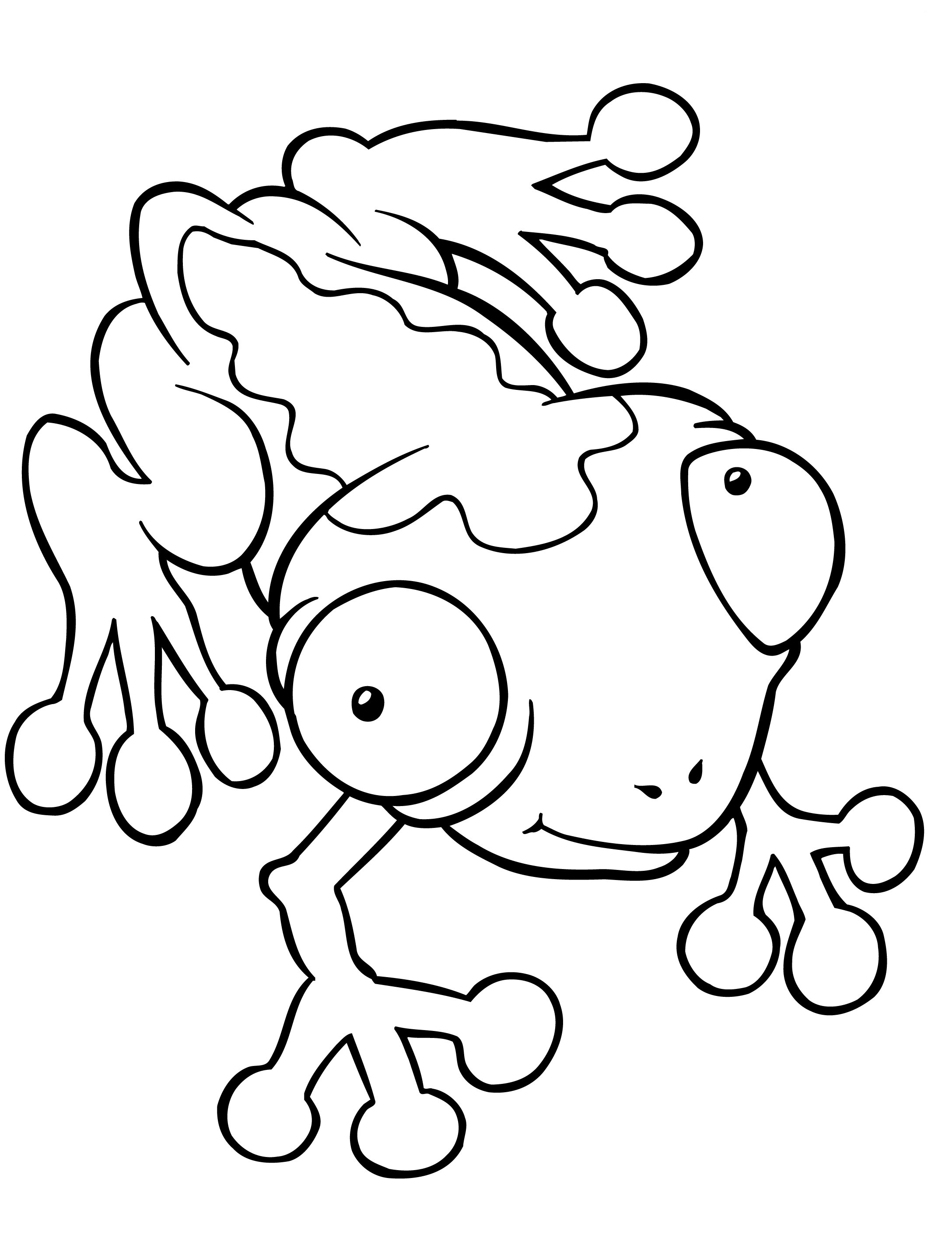 25 Free Coloring Pages Frog 13