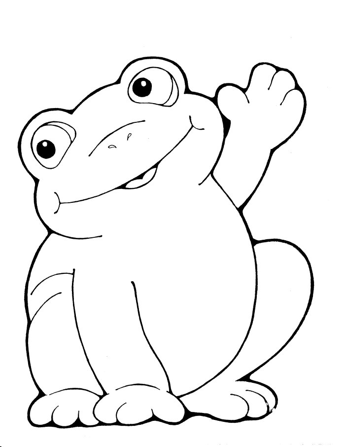 25 Free Coloring Pages Frog 16