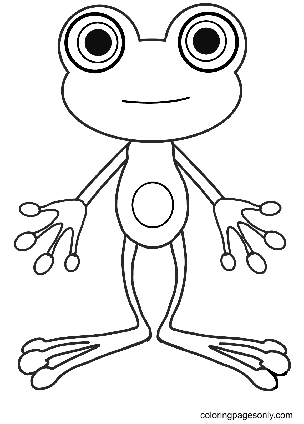 25 Free Coloring Pages Frog 27