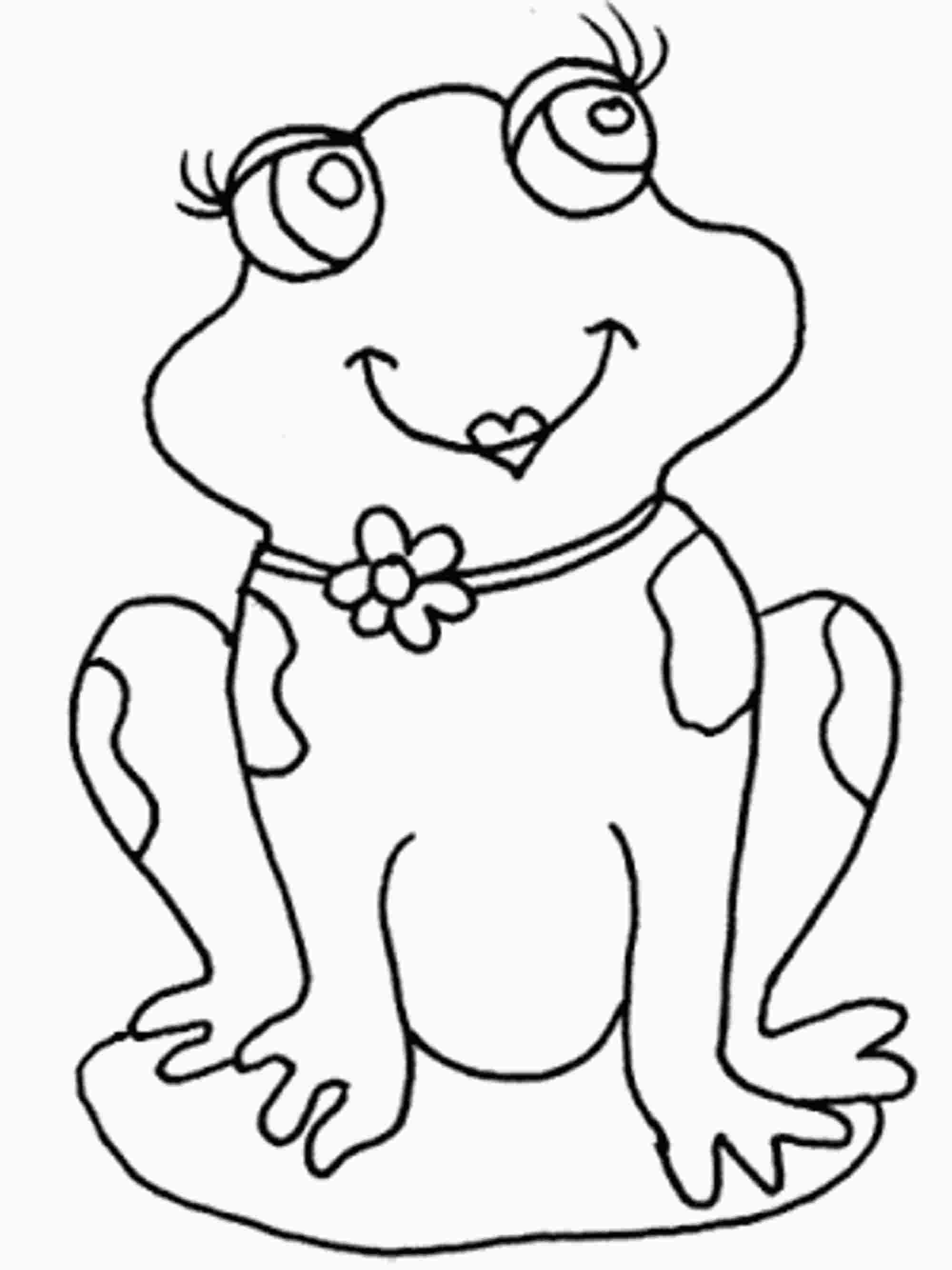 25 Free Coloring Pages Frog 6