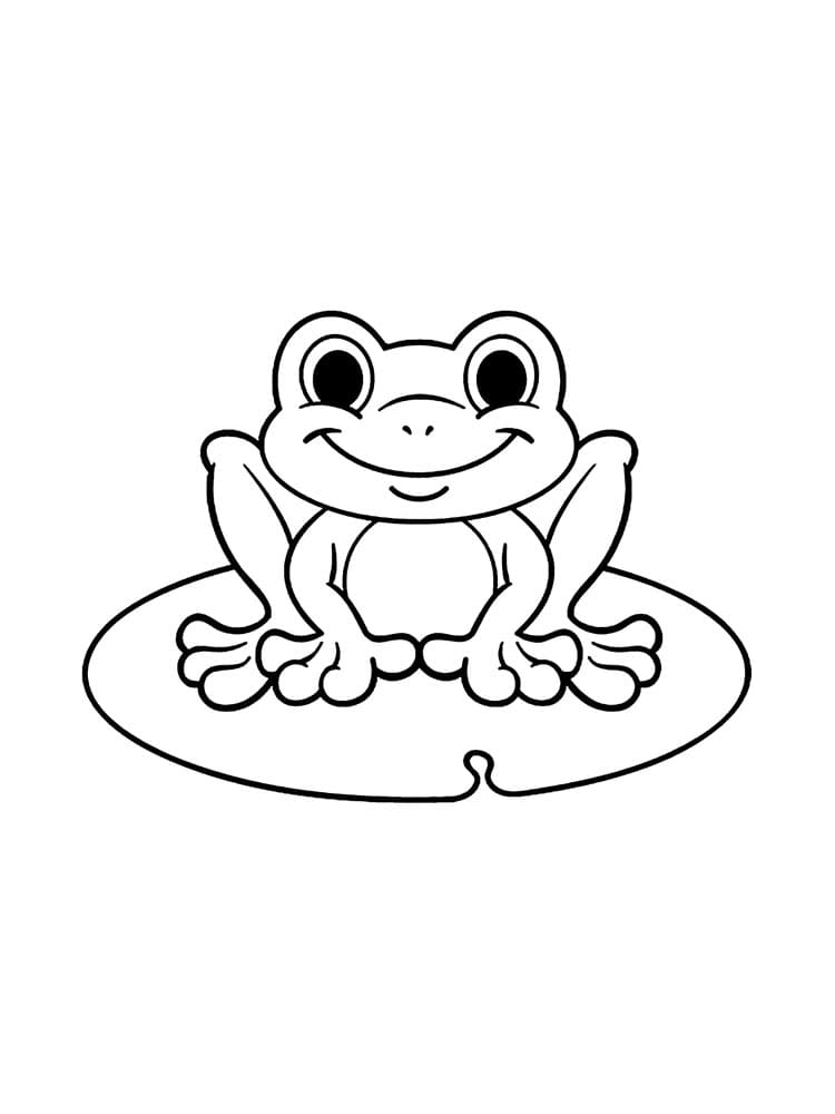 25 Free Coloring Pages Frog 7