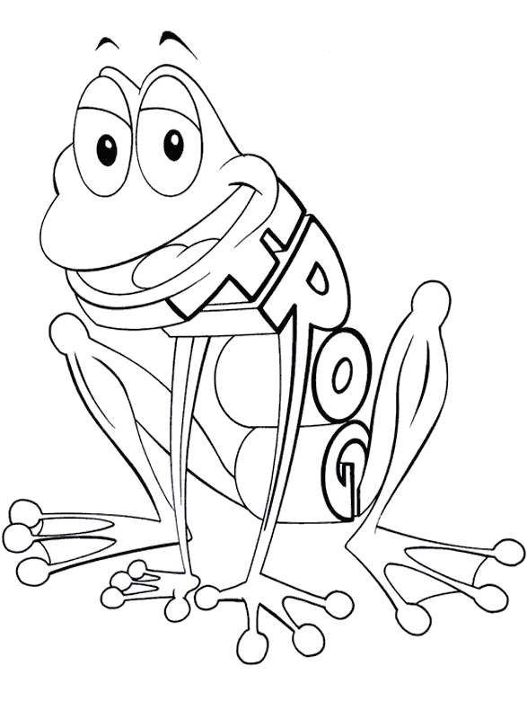 25 Free Coloring Pages Frog 8