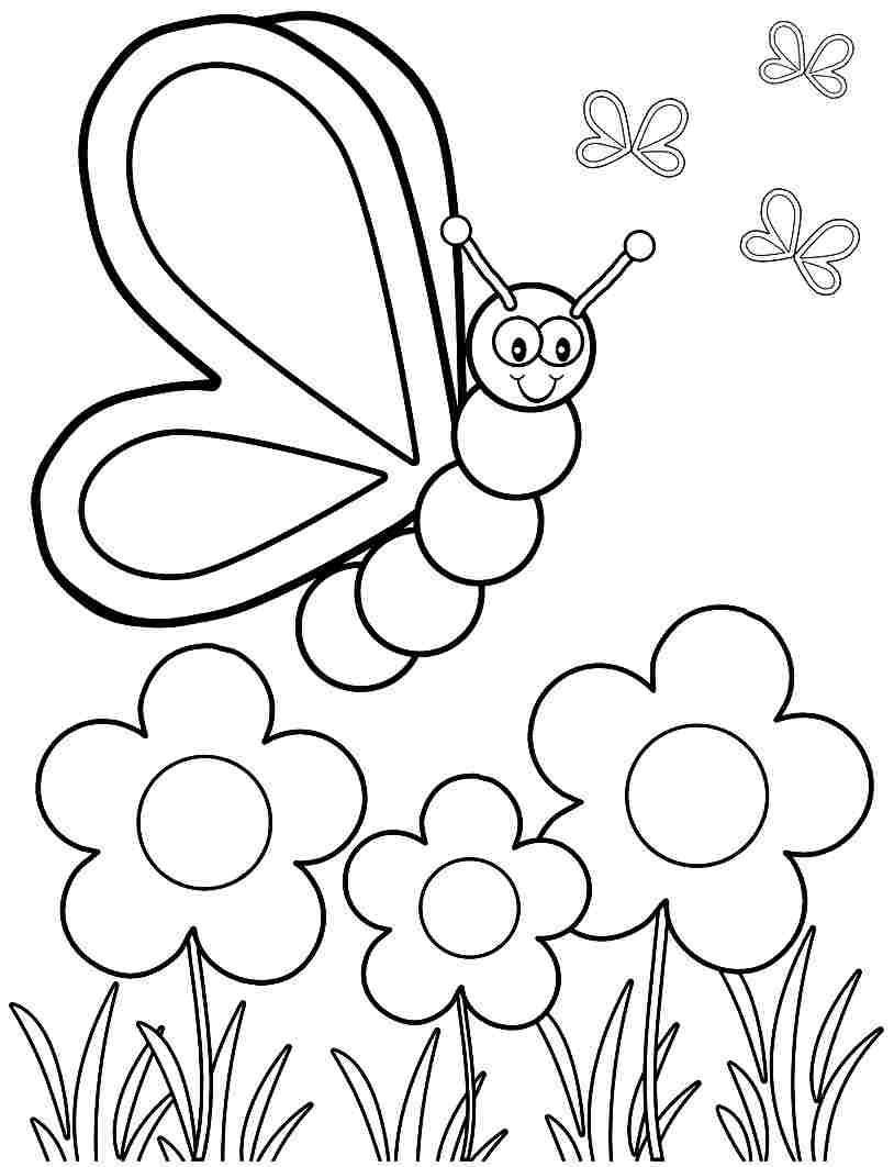 30 Printable Coloring Pages For Toddlers 19