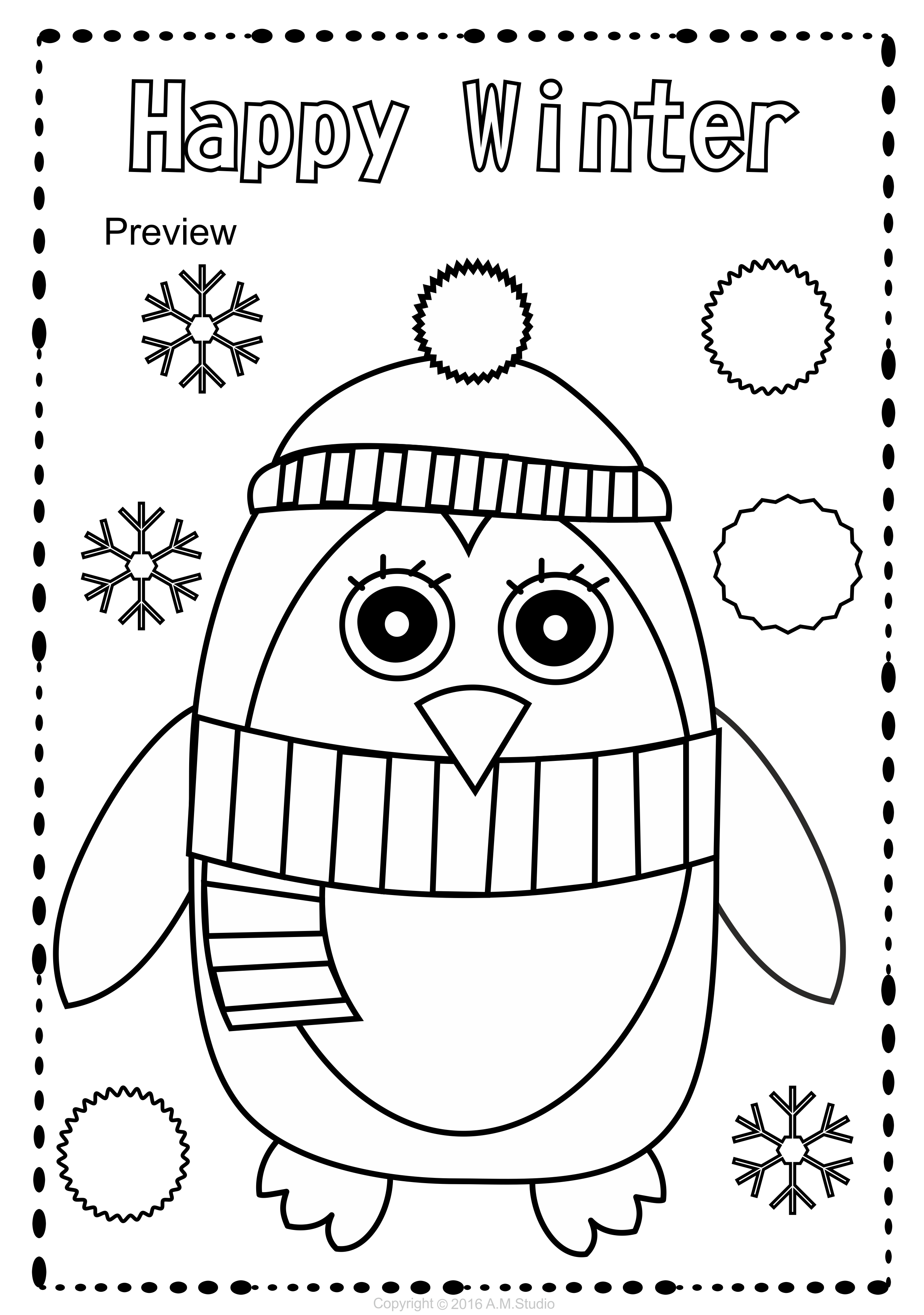 30 Printable Coloring Pages For Toddlers 8