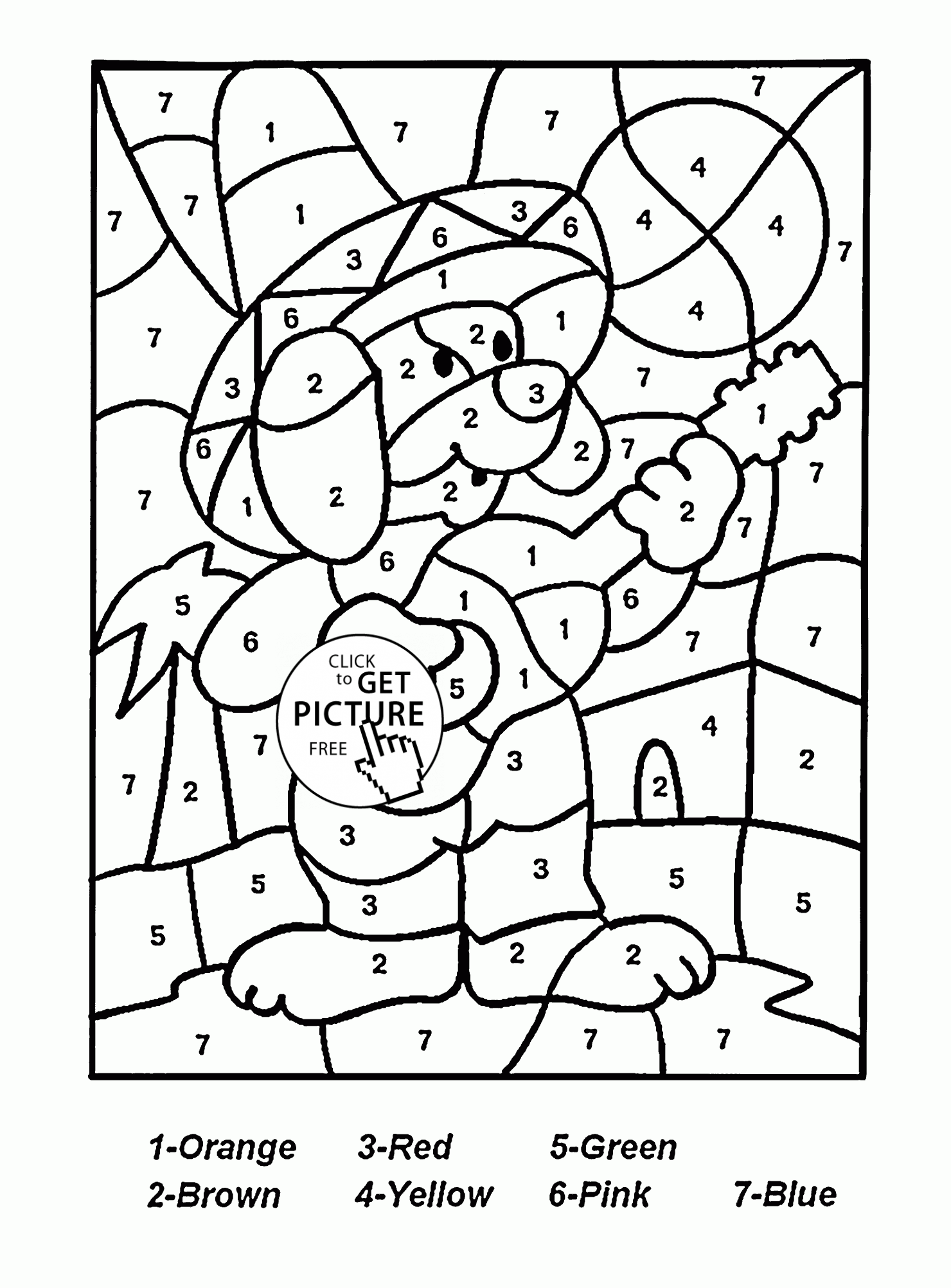 45 1 2 3 Coloring Pages 22