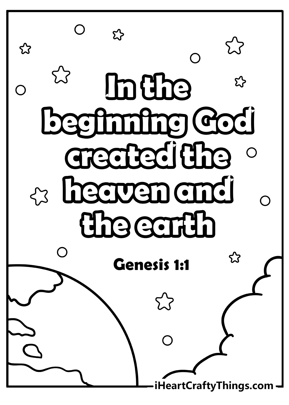 45 Genesis Creation Coloring Pages 35