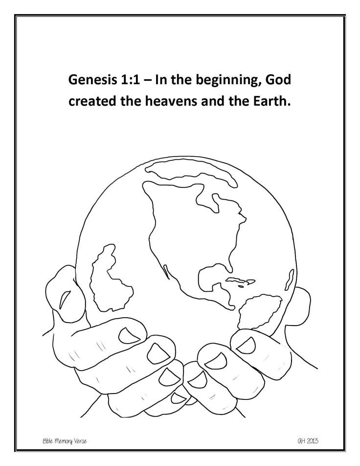 45 Genesis Creation Coloring Pages 60