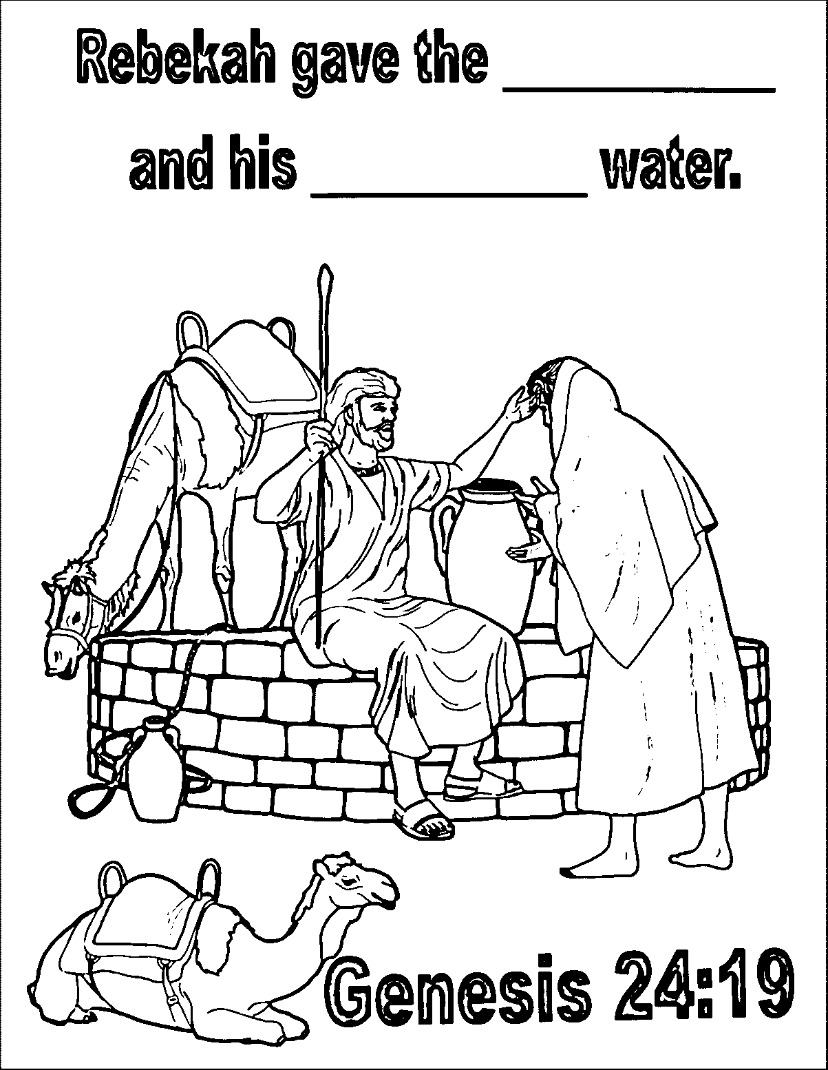 45 Genesis Creation Coloring Pages 7