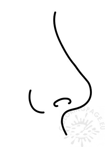 45 Nose Coloring Page 18