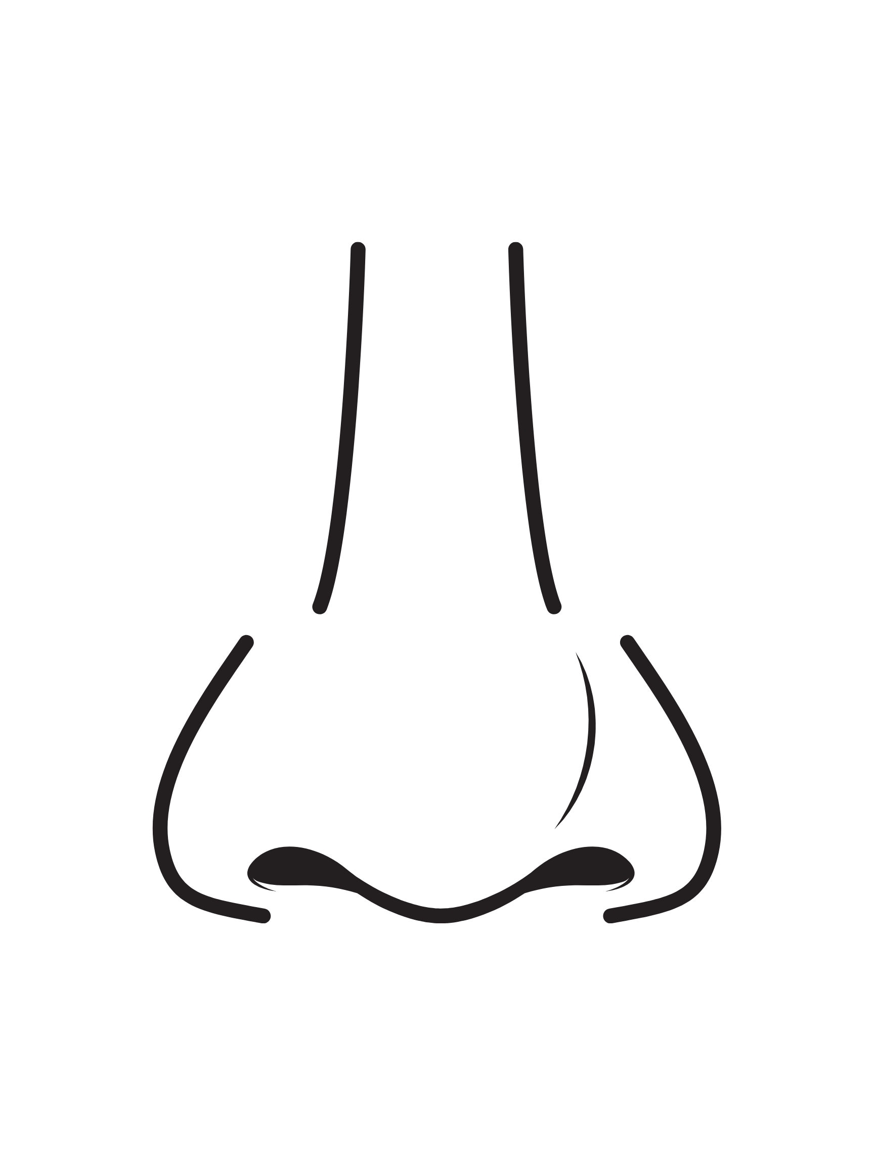 45 Nose Coloring Page 23