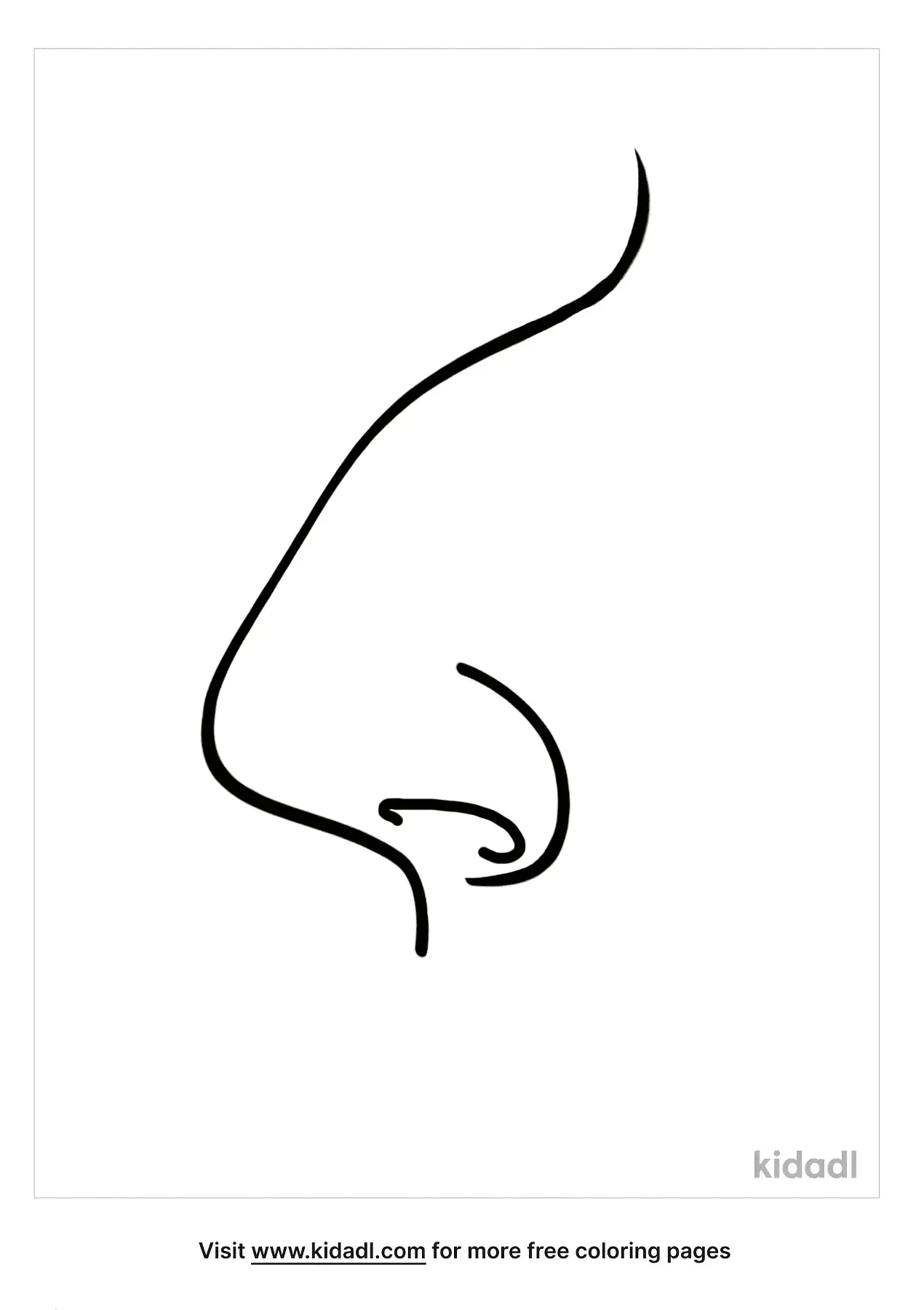 45 Nose Coloring Page 52