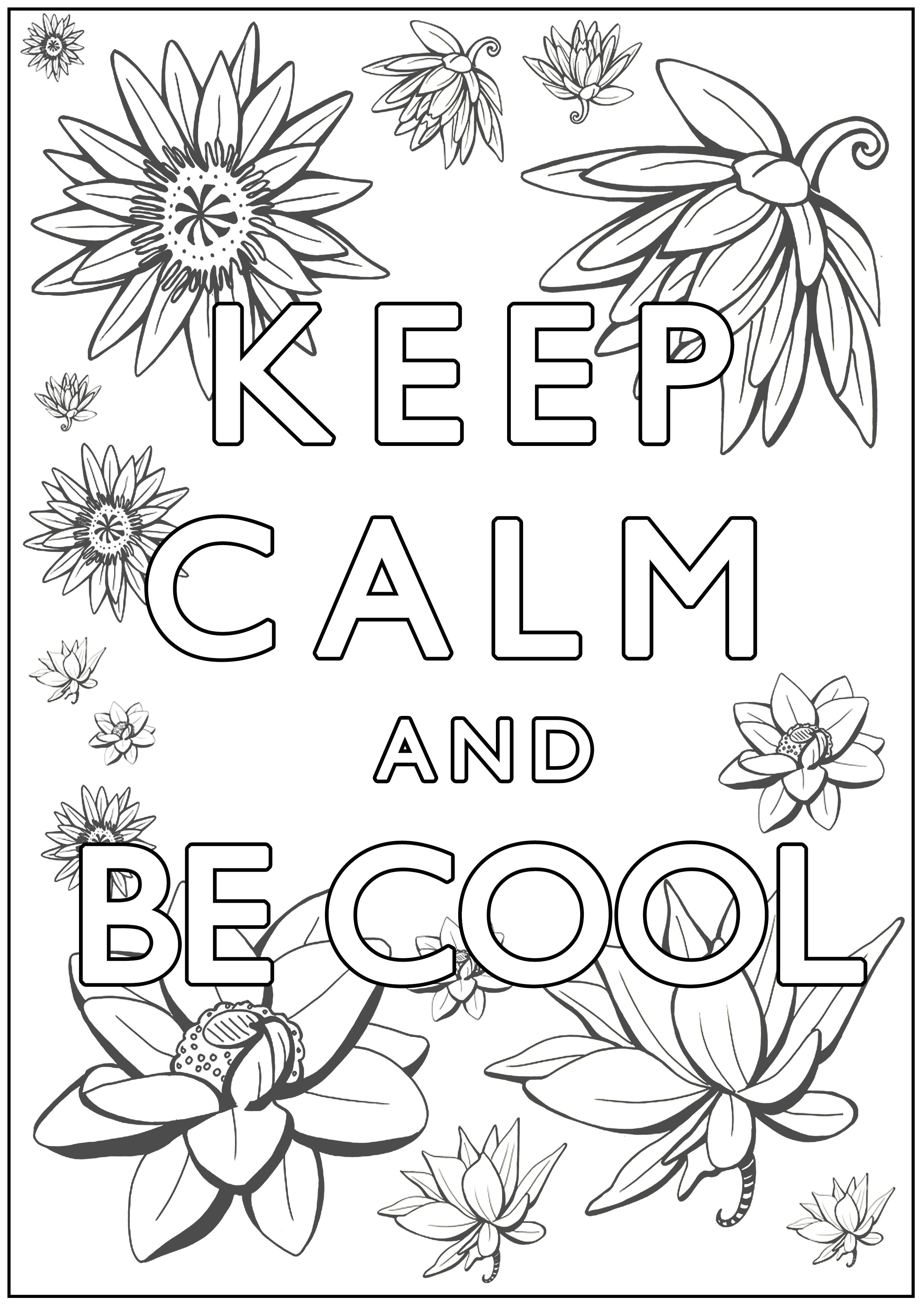 55 Cool And Easy Coloring Pages 16