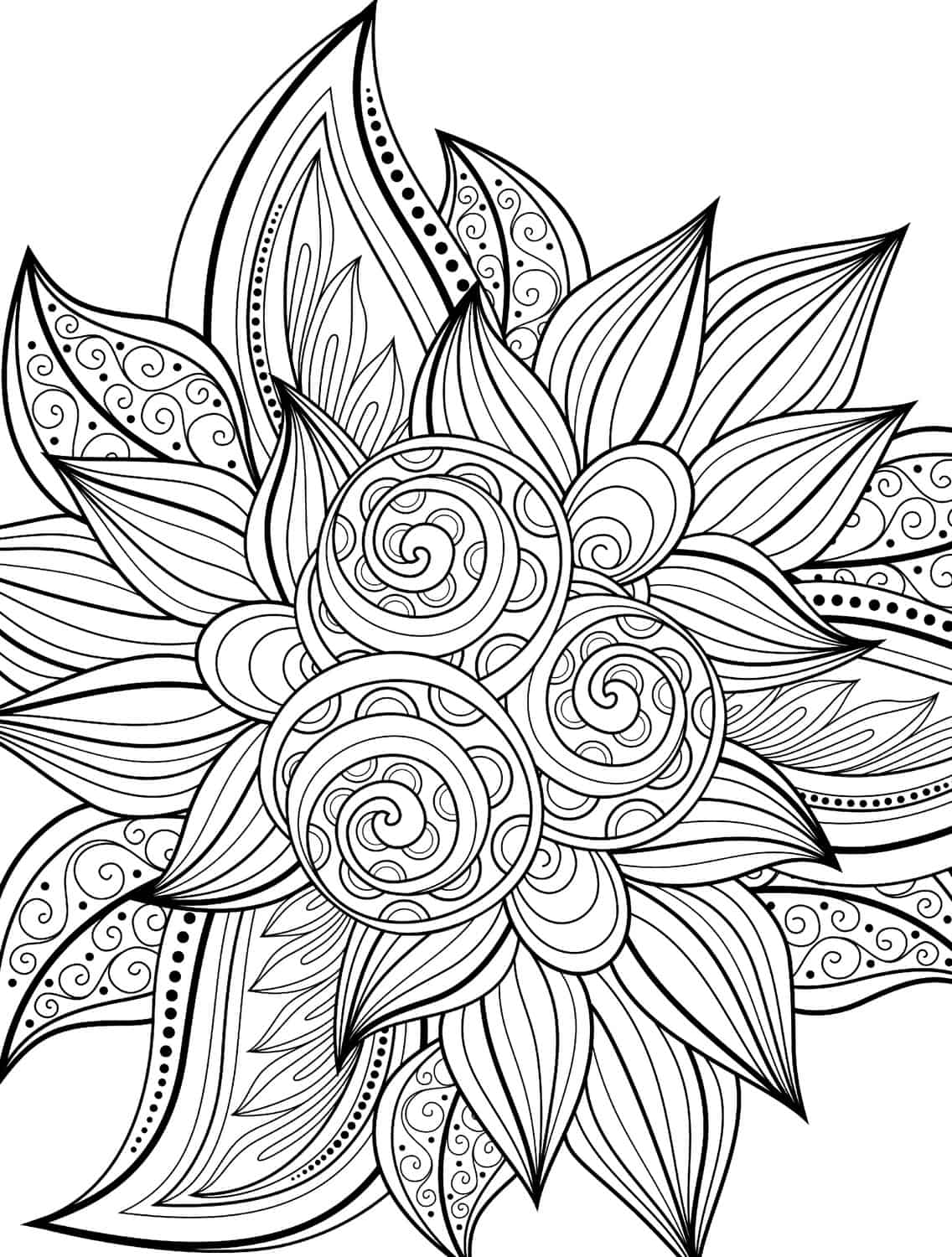 55 Cool And Easy Coloring Pages 19