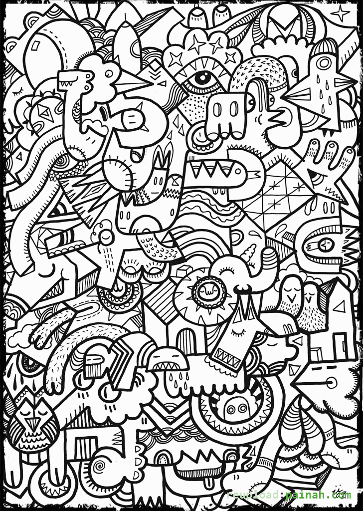 55 Cool And Easy Coloring Pages 24