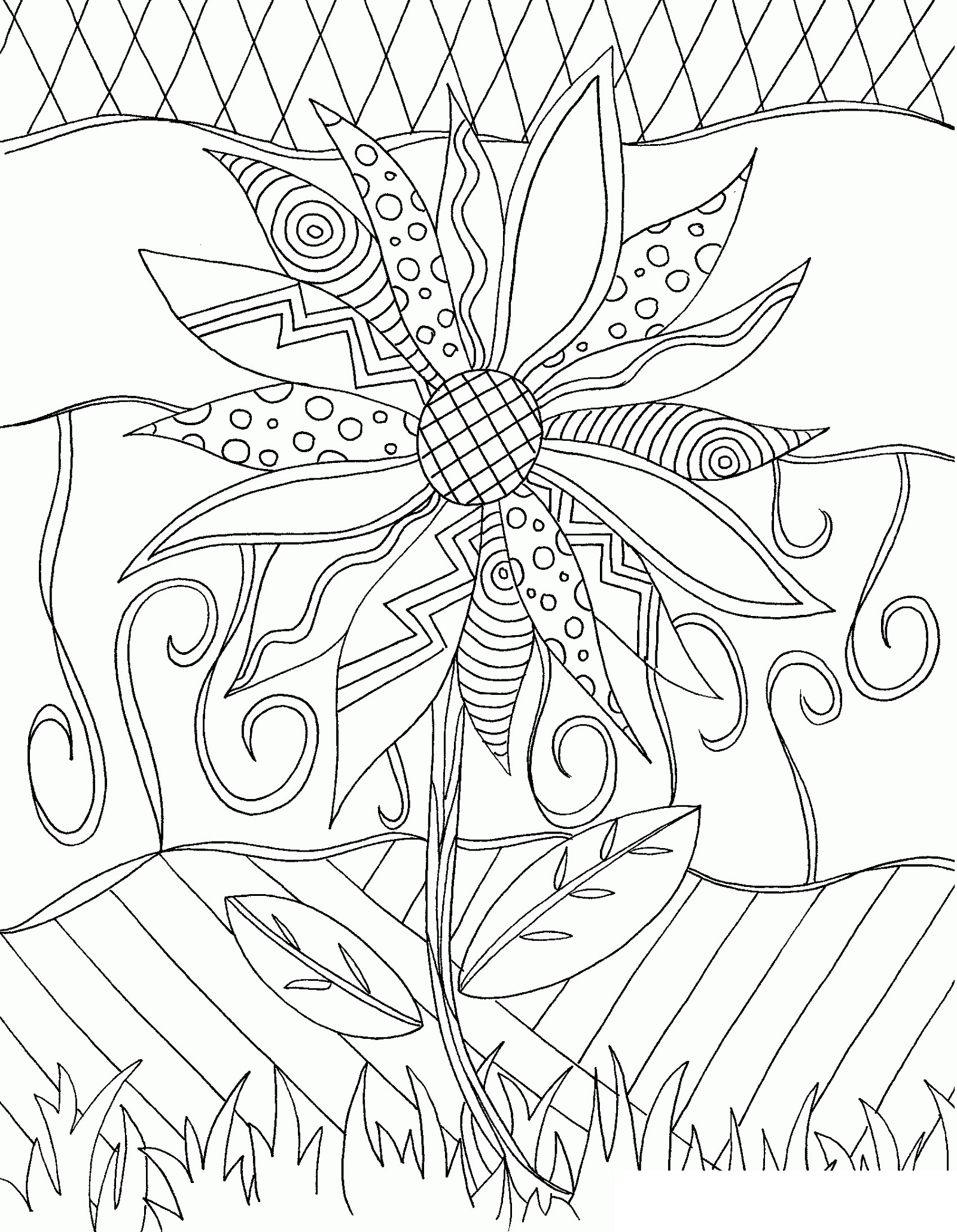 55 Cool And Easy Coloring Pages 8