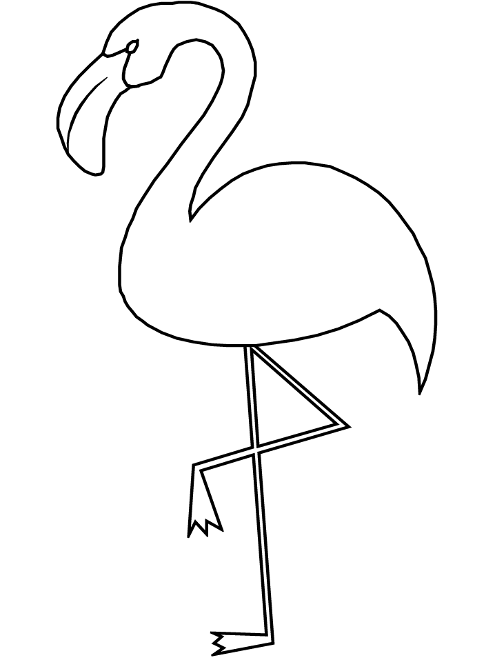 55 Flamingo Printable Coloring Pages 26