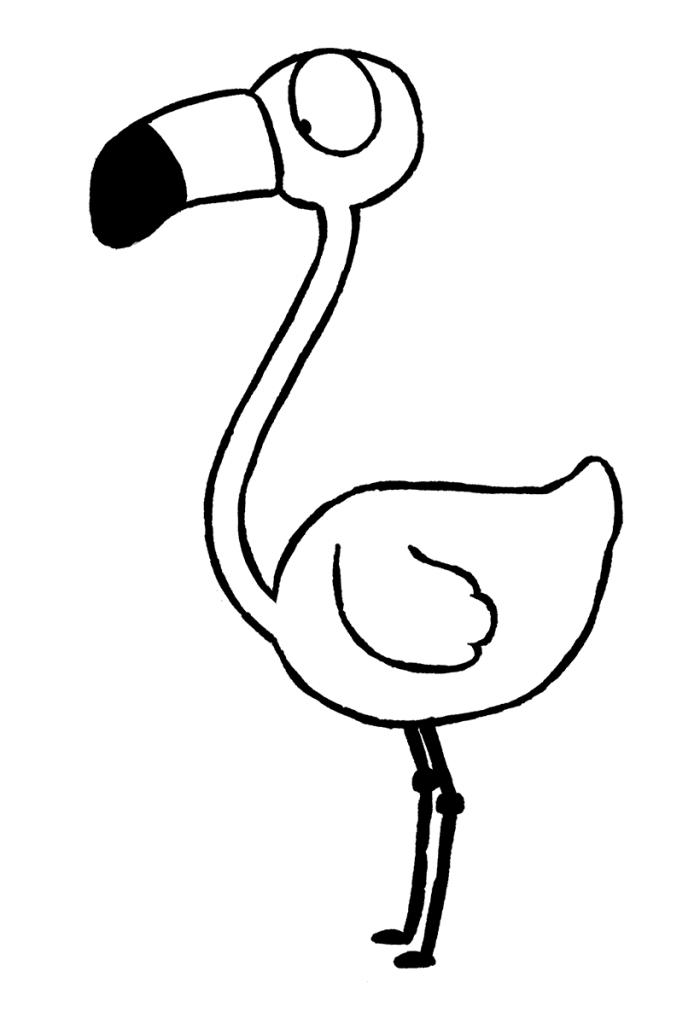 55 Flamingo Printable Coloring Pages 39