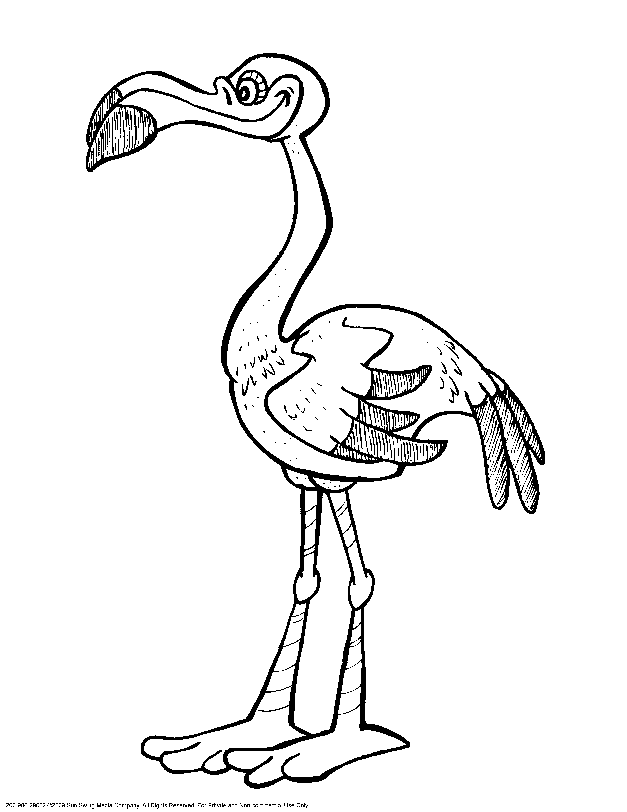 55 Flamingo Printable Coloring Pages 52