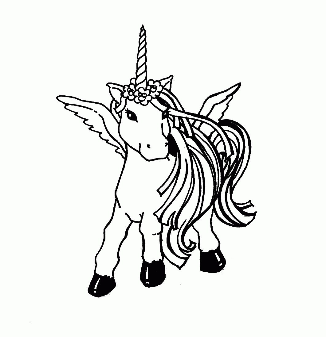 55 Printable Unicorns Coloring Pages 64