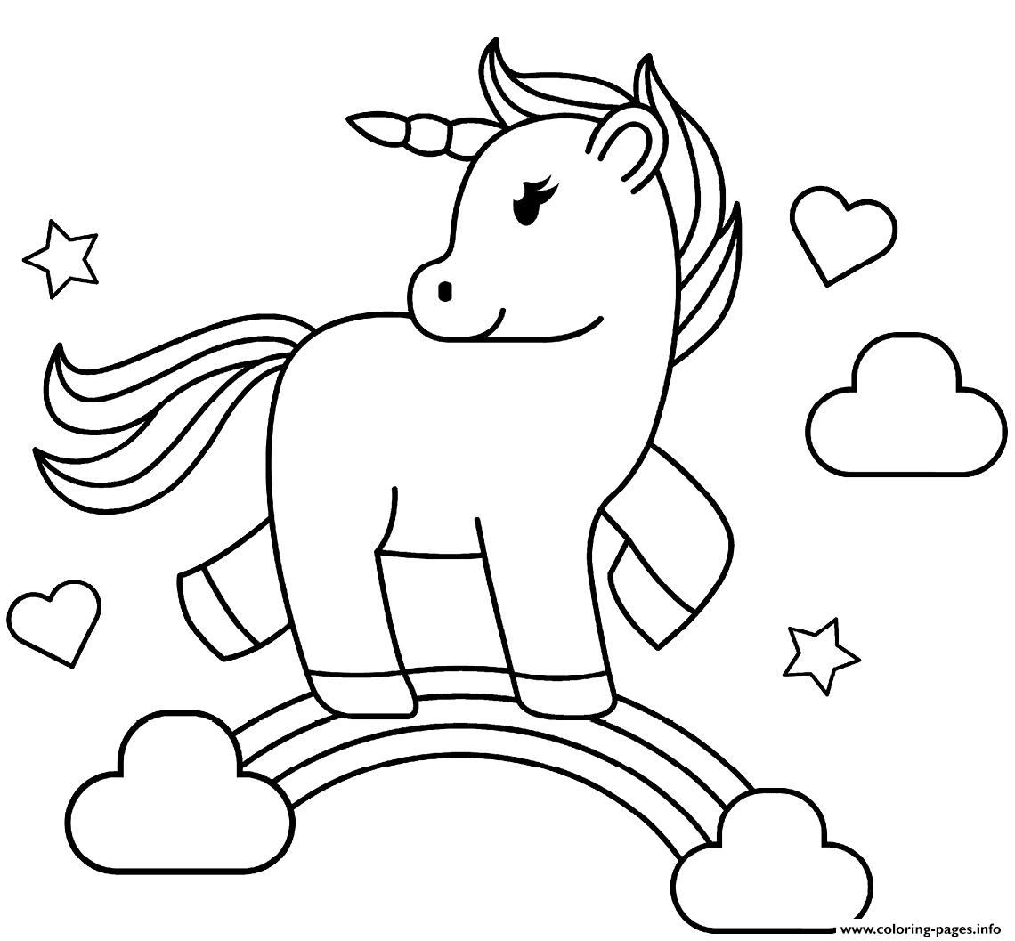 55 Printable Unicorns Coloring Pages 69