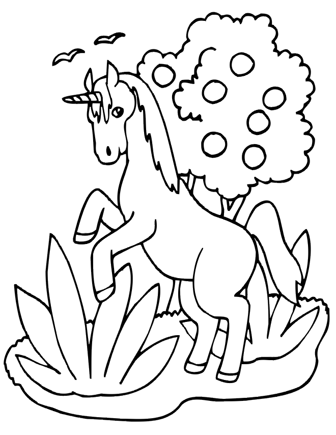 55 Printable Unicorns Coloring Pages 70