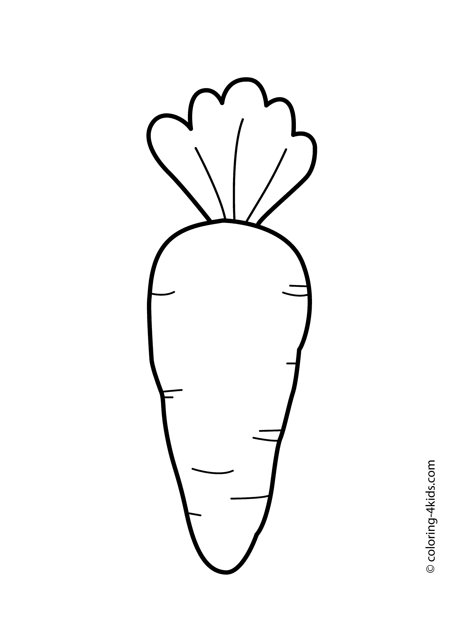 55 Vegetable Coloring Pages For Preschoolers 30