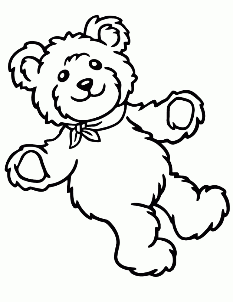 60 Coloring Page Of Teddy Bear 2