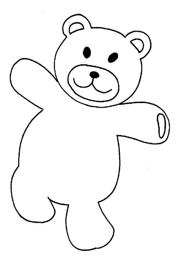 60 Coloring Page Of Teddy Bear 22