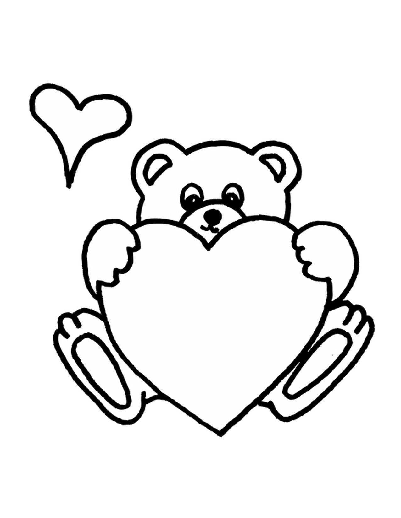 60 Coloring Page Of Teddy Bear 24