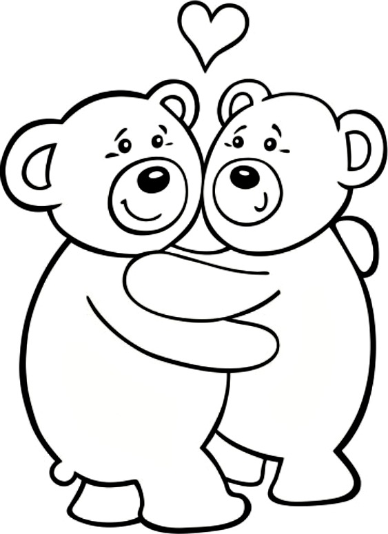 60 Coloring Page Of Teddy Bear 32