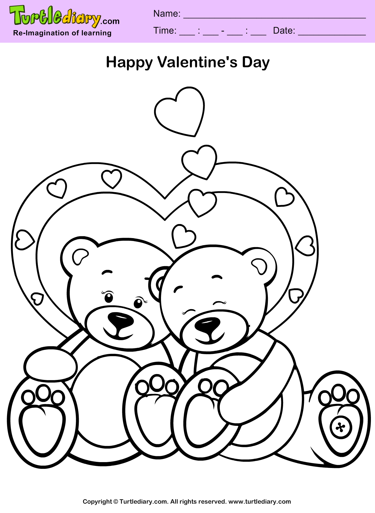 60 Coloring Page Of Teddy Bear 52